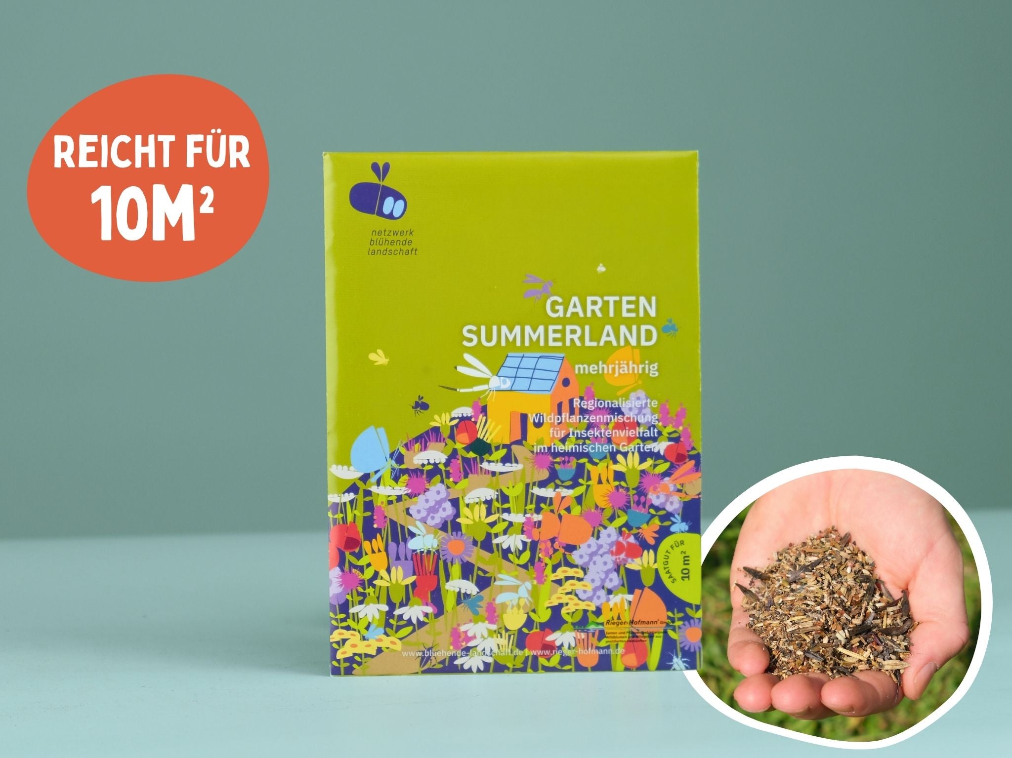 regionalisierte Wildpflanzen Saatgutmischung für 10m² (Garten Summerland)