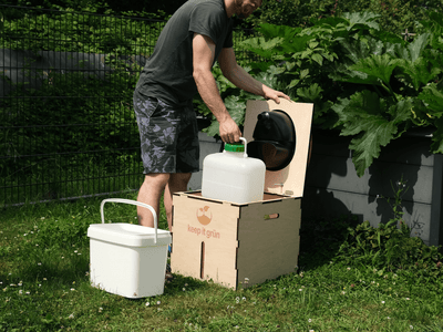 Trockentrenntoilette Bausatz für den Garten