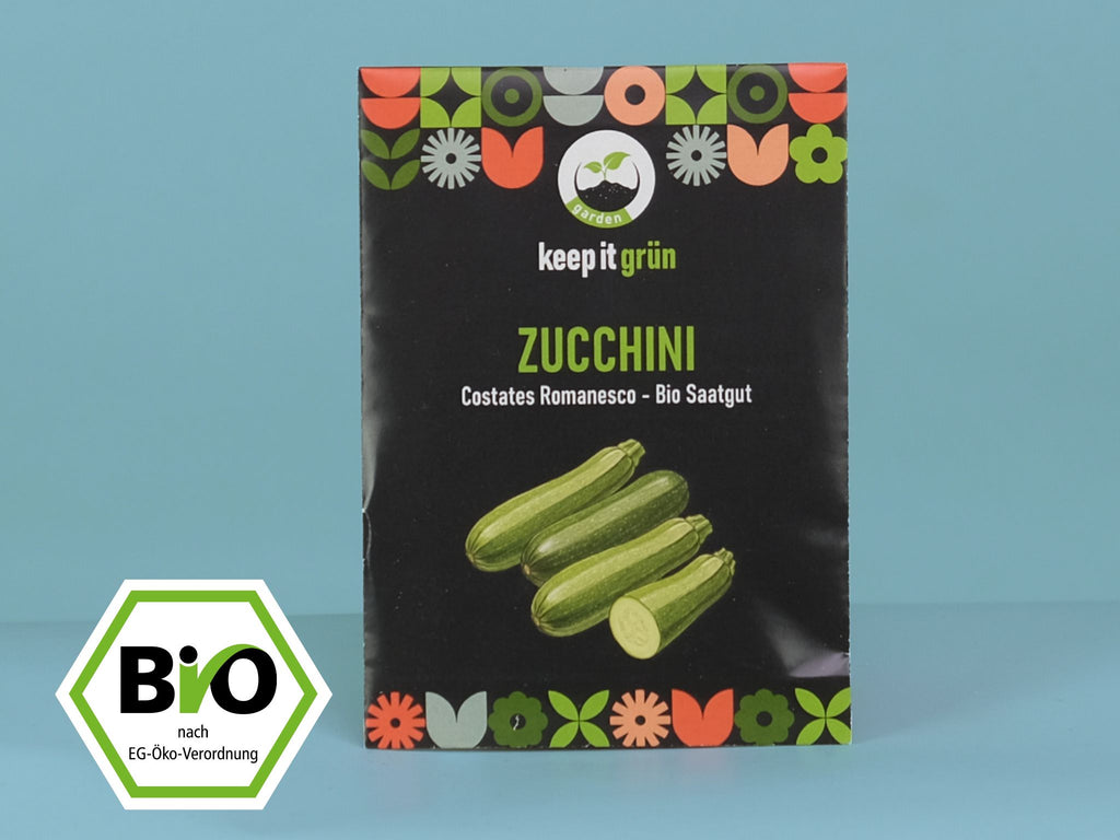 Bio Saatgut Zucchini 'Costates Romanesco' – keep it grün