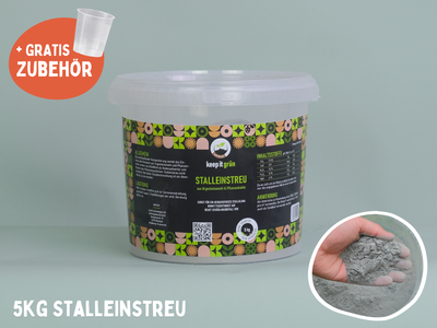 Premium Stalleinstreu mit Pflanzenkohle (5kg)