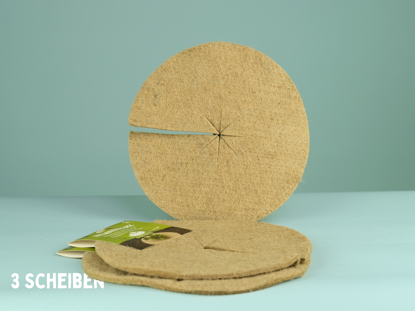 Mulchscheibe aus Jute (25cm)