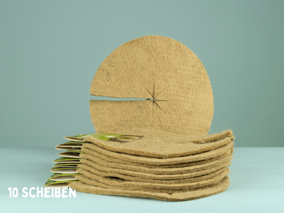 Mulchscheibe aus Jute (25cm)