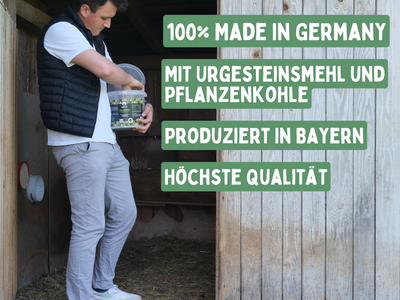 Premium Stalleinstreu mit Pflanzenkohle (5kg)