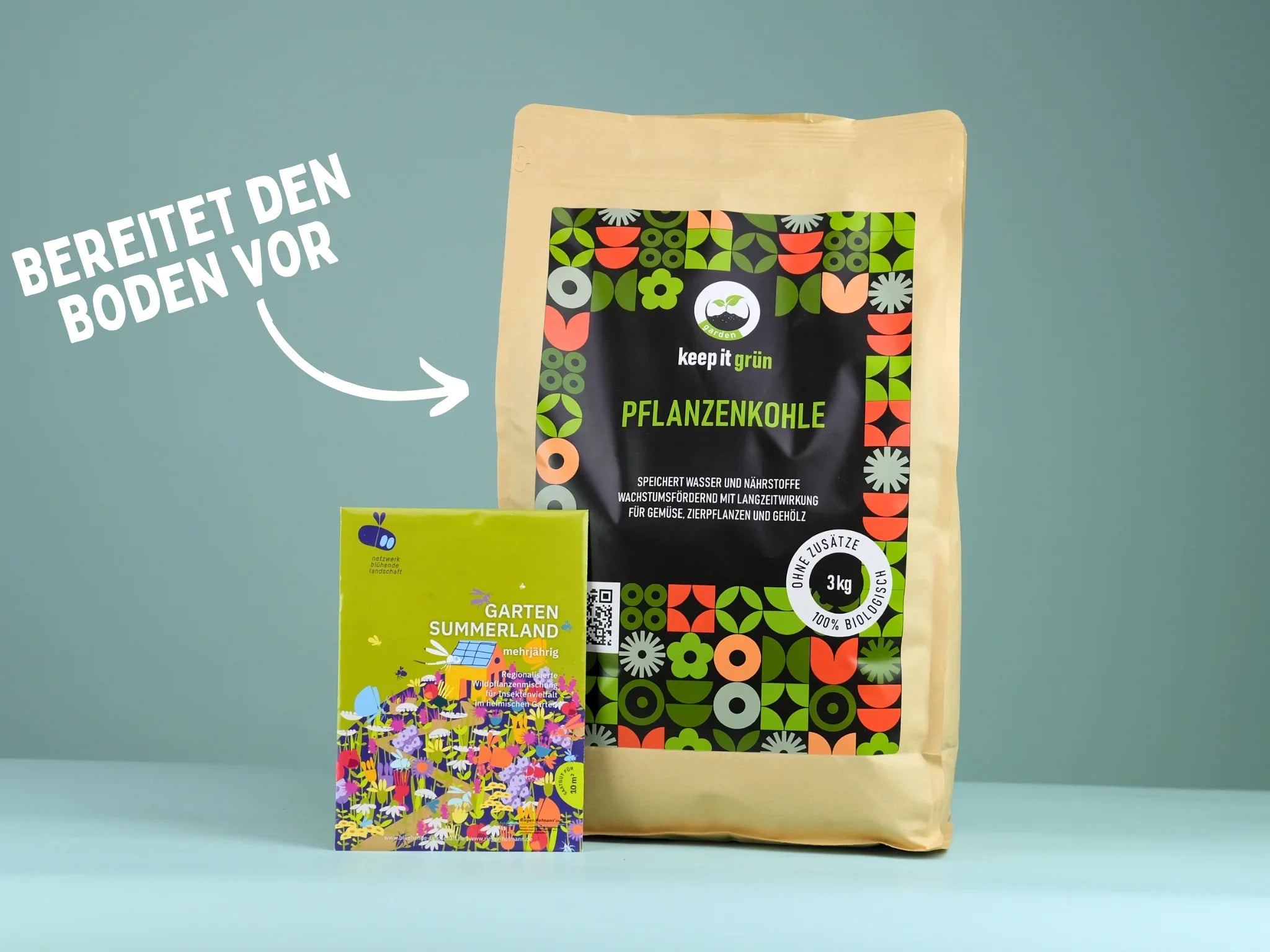 regionalisierte Saatgutmischung für 10m² Wildblumenwiese (mehrjährig)
