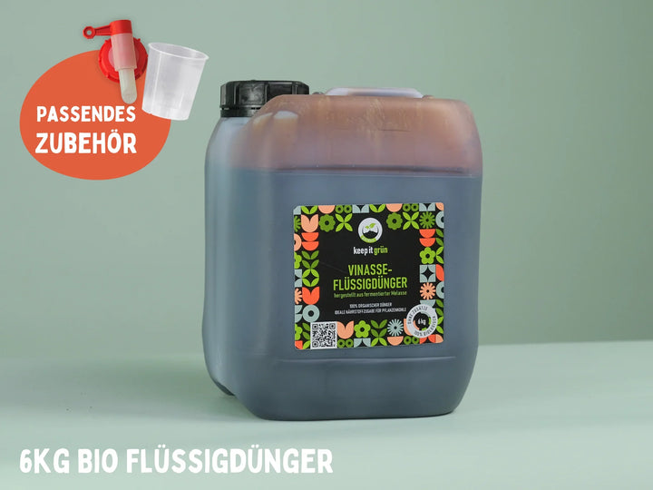 Bio-Flüssigdünger für kräftiges Pflanzenwachstum 💚 – keep it grün