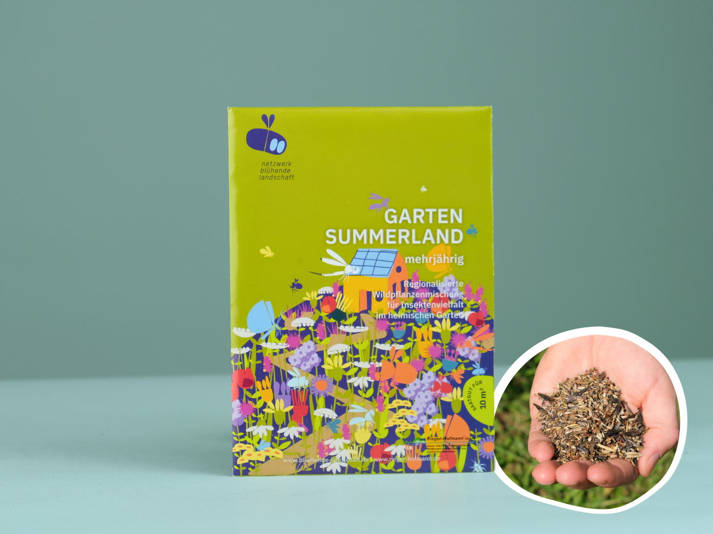regionalisierte Wildpflanzen Saatgutmischung für den Garten (Garten Summerland)