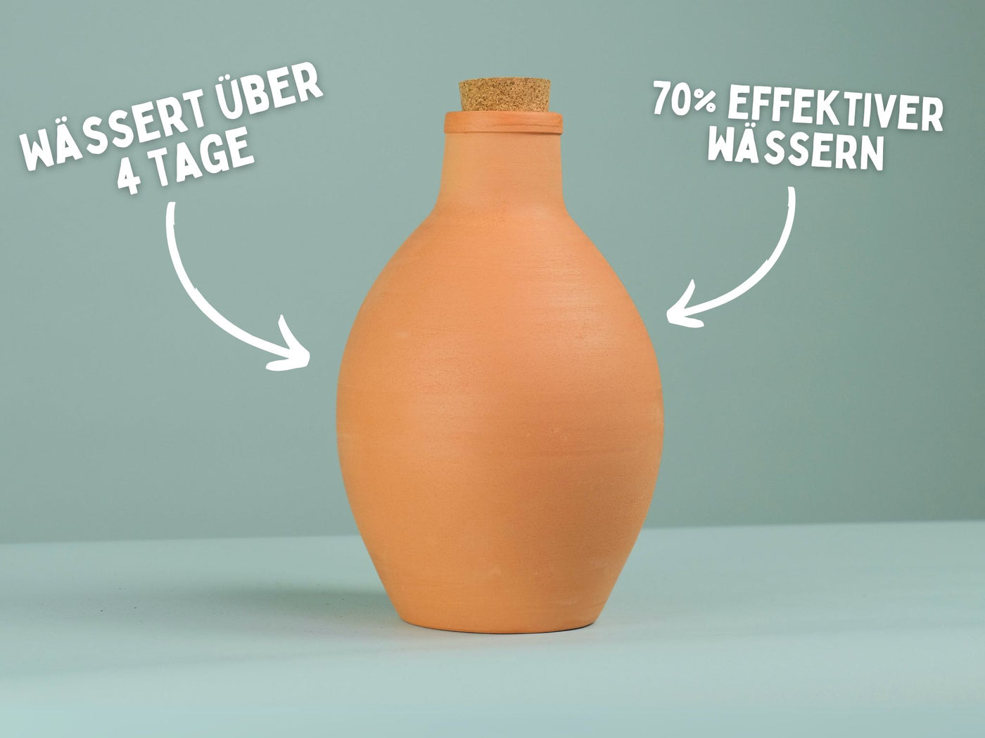 Olla Bewässerungskrug aus Ton (1,9l)