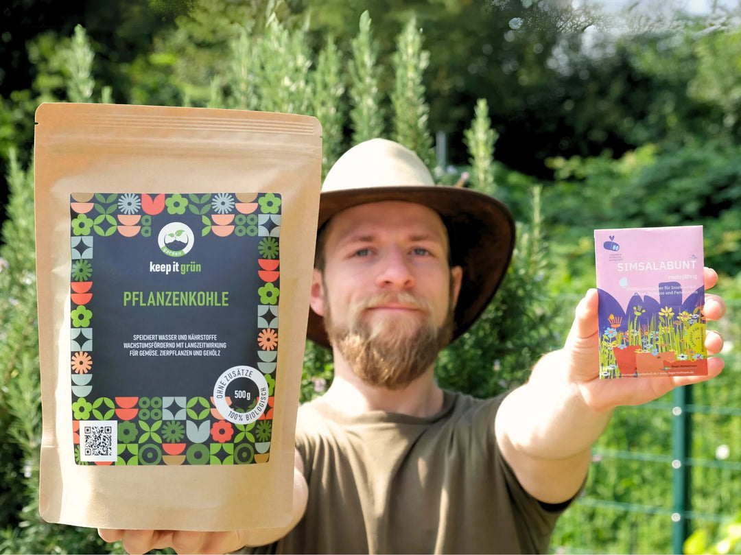 Saatgutmischung Wildblumen für Balkon & Topf 🌼 – keep it grün