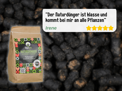 Bio Naturdünger mit Pflanzenkohle (2,5kg)