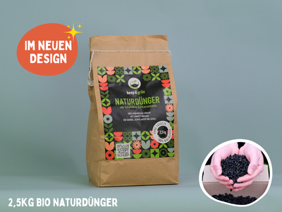 Bio Naturdünger mit Pflanzenkohle (2,5kg)