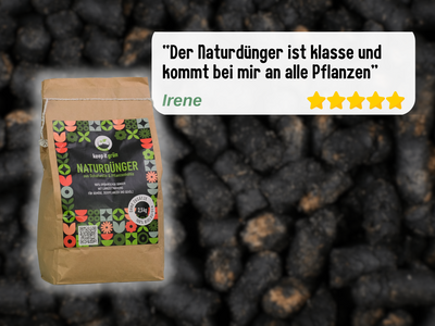 Bio Naturdünger mit Pflanzenkohle (2,5kg)