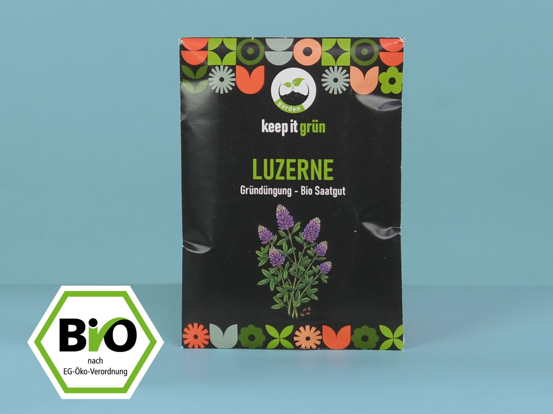Bio Saatgut Luzerne (Gründüngung) – keep it grün