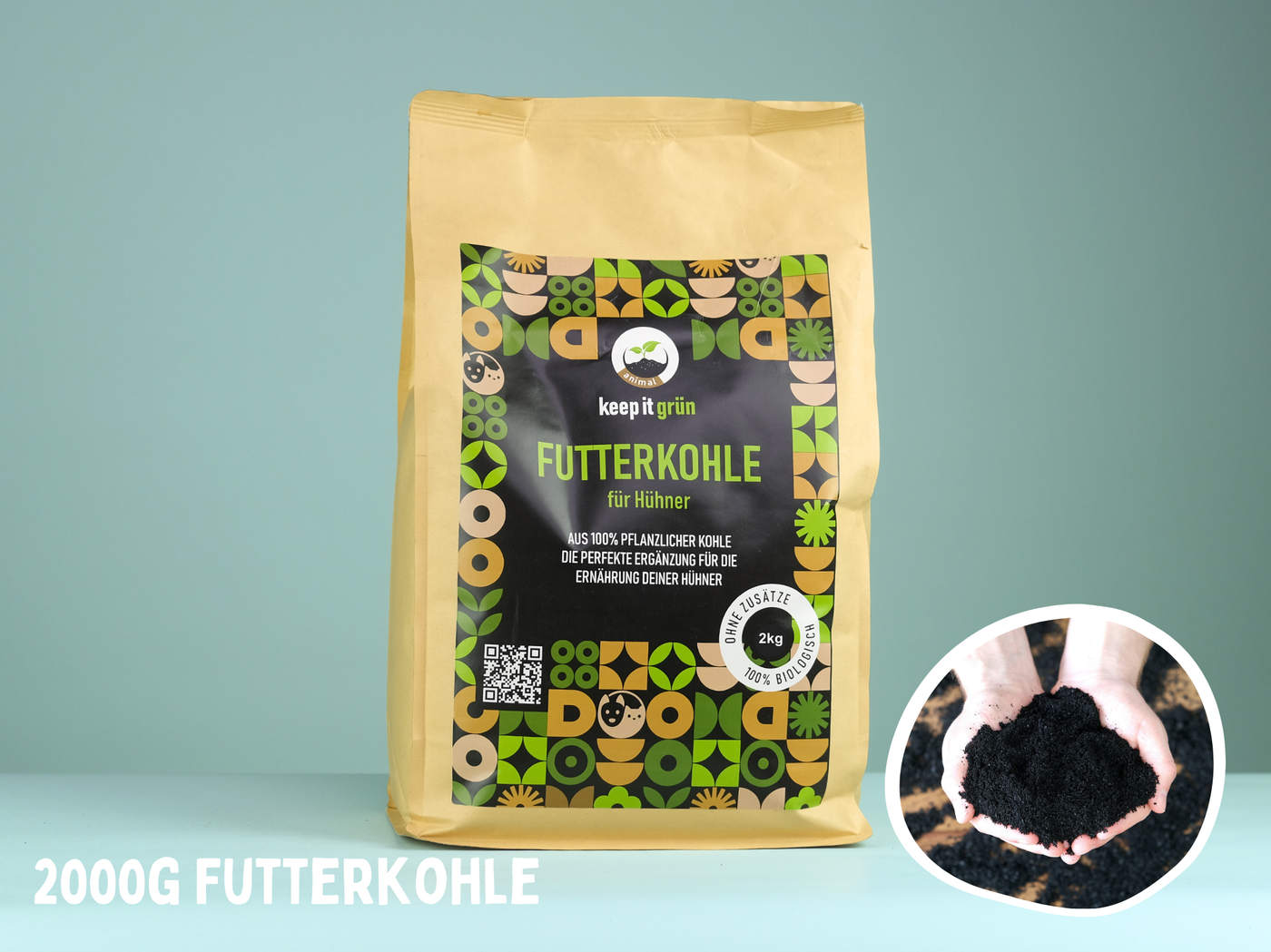 Futterkohle für Hühner