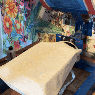 Tragetasche - "Naturgarten statt Kunstrasen" aus Baumwolle